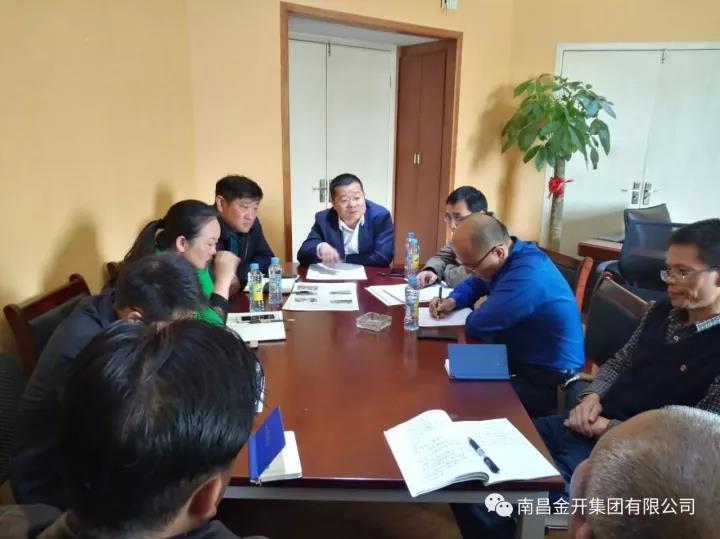 金开马博网页版_马博（中国）董事长胡顺明莅临市政公司调研指导工作