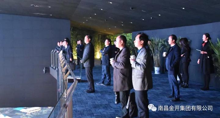 永修县县长郑绍一行莅临金开马博网页版_马博（中国）进行考察学习