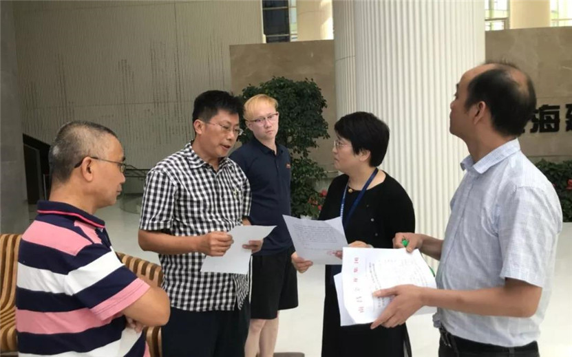 金开马博网页版_马博（中国）副总经理袁扣华带队前往上海建工马博网页版_马博（中国）进行洽谈