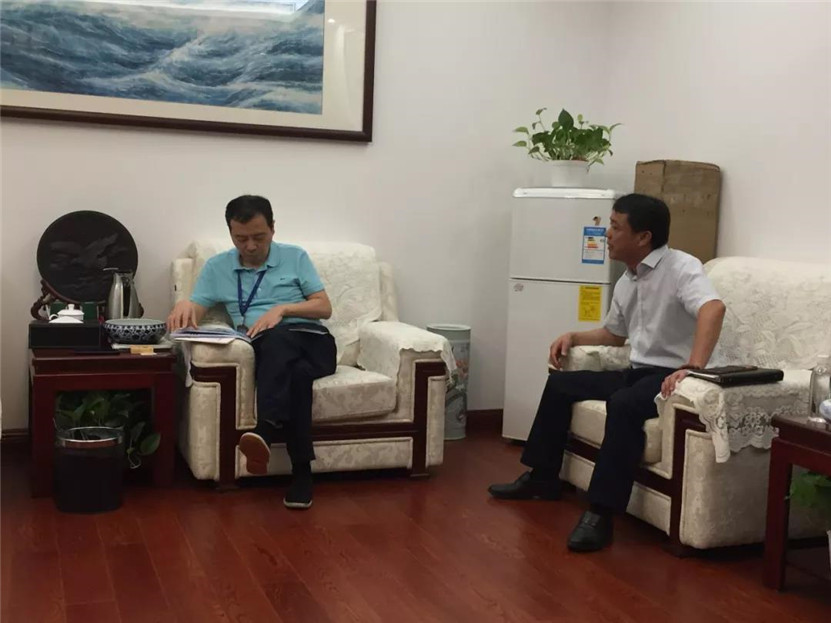 金力公司总经理叶人齐拜会省水利投资马博网页版_马博（中国）董事长齐伟