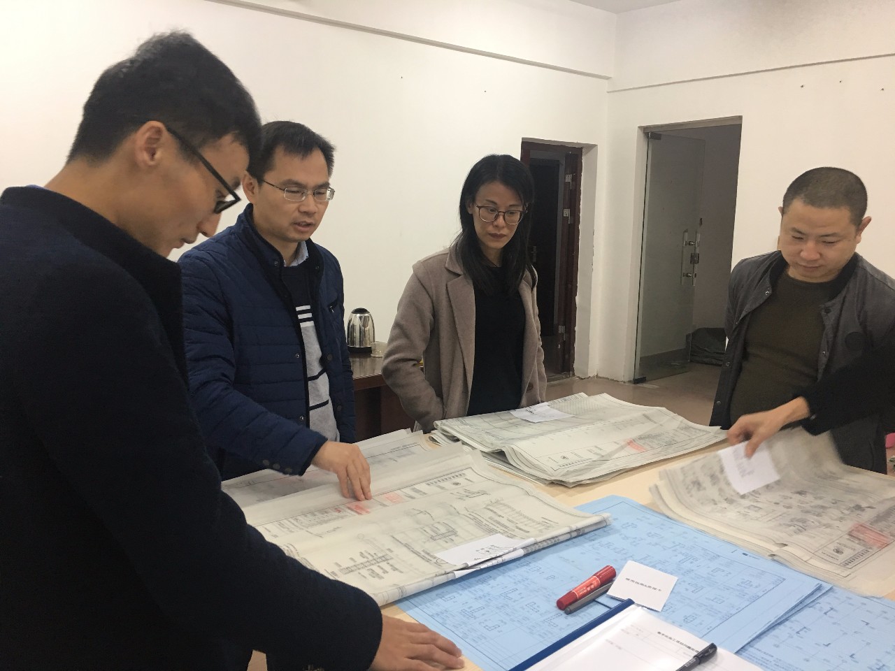 档案信息化在前行！金开马博网页版_马博（中国）实地考察档案管理模式
