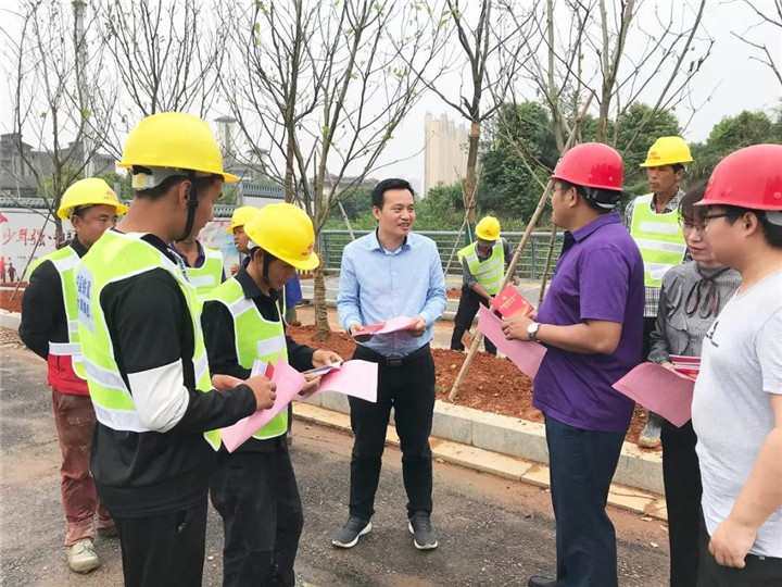 金开马博网页版_马博（中国）纪委深入在建项目开展扫黑除恶专项斗争宣传活动