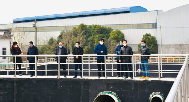马博网页版_马博（中国）董事长谢荣华带队调研白水湖污水处理厂