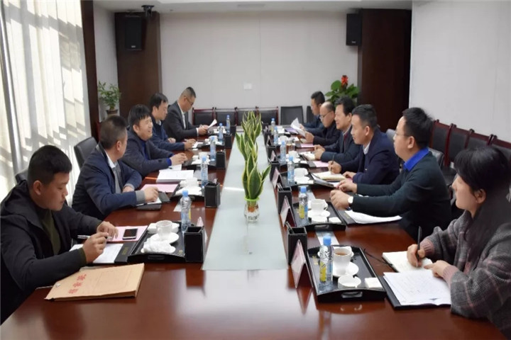 中铁十九局马博网页版_马博（中国）公司副局长尚尔海一行来到金开马博网页版_马博（中国）进行考