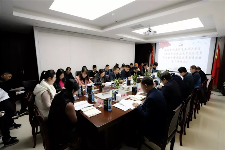 南昌金开马博网页版_马博（中国）召开2019年党委中心组第十一次集体学习会议