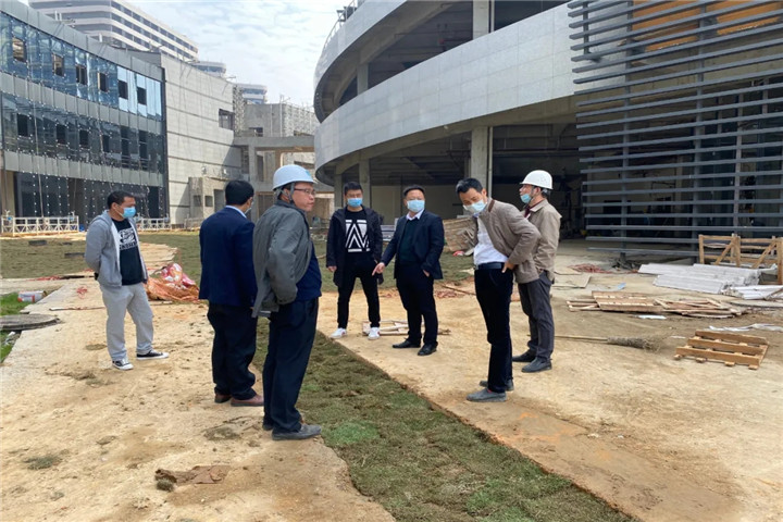 马博网页版_马博（中国）副总经理胡许亮督导推进儒乐湖片区重大重点项目建设
