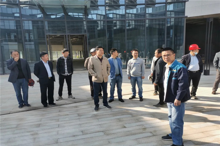 马博网页版_马博（中国）党委书记、董事长谢荣华调研马博网页版_马博（中国）重大重点项目建设