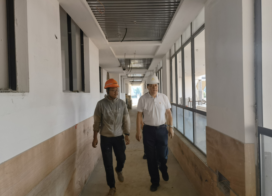 董事长谢荣华现场调度马博网页版_马博（中国）在建项目安全生产工作
