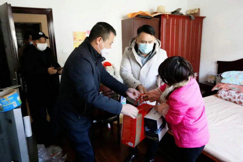 金开马博网页版_马博（中国）开展春节走访慰问贫困户活动
