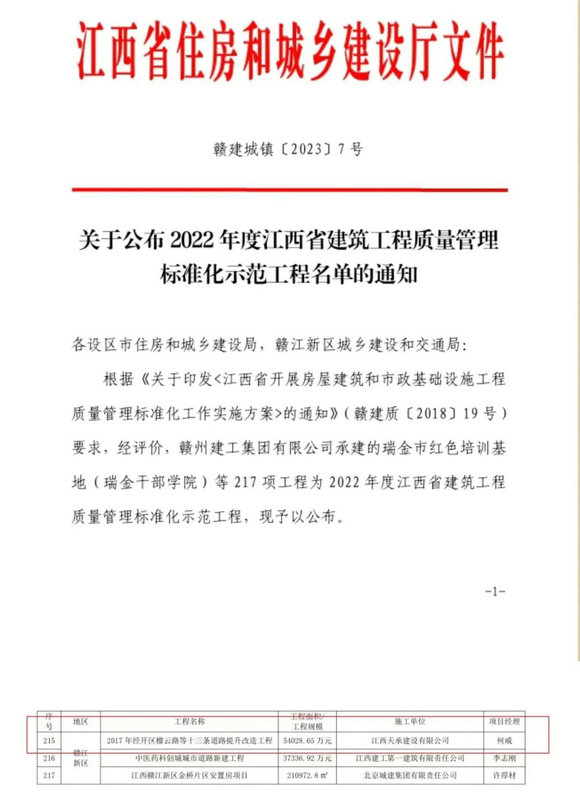 喜报！马博网页版_马博（中国）荣获2022年度省建筑工程质量管理标准化示范过程