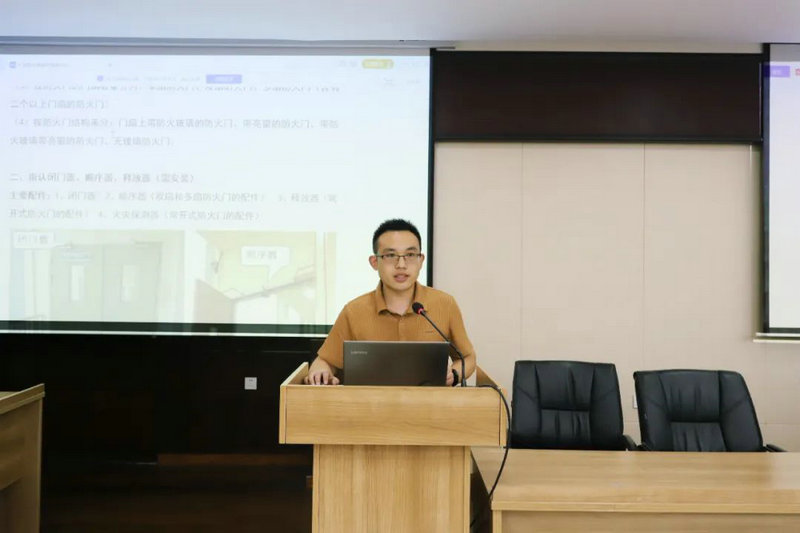 金开马博网页版_马博（中国）组织开展消防设施安全讲座及实操演练