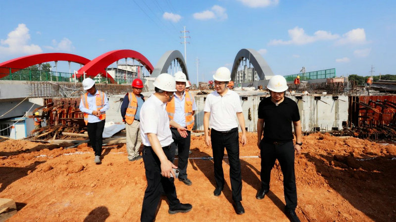 贺敏实地调研马博网页版_马博（中国）重点项目建设情况